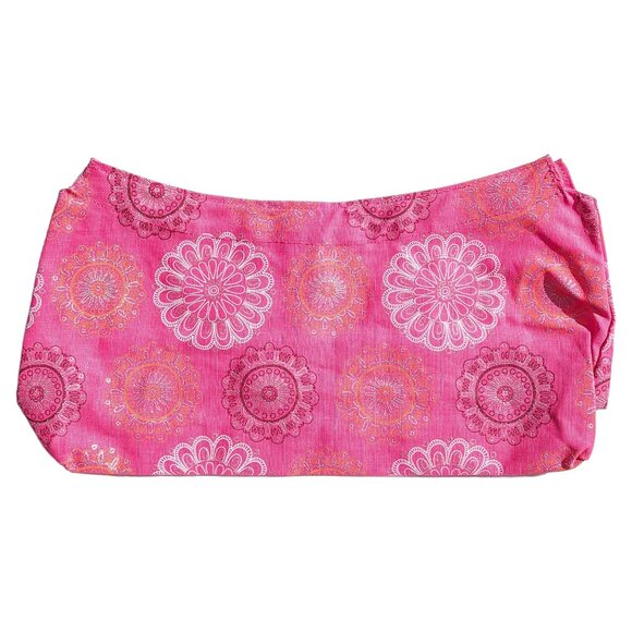 Thirty-One Fitted Purse Skirt Interchangeable Bag Cover Set of 3 Black Pink Red - Picture 2 of 14